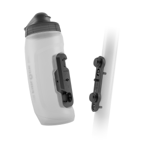 Bidon rowerowy Fidlock Twist 590 biały plus uchwyt BIKE