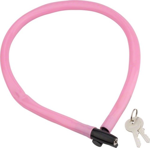Zapięcie rowerowe Kryptonite Keeper 665 KC 6mm/65cm różowe linka