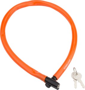 Zapięcie rowerowe Kryptonite Keeper 665 KC 6mm/65cm pomarańczowe linka