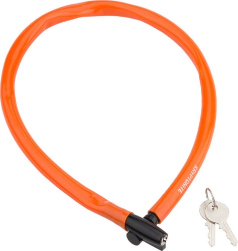 Zapięcie rowerowe Kryptonite Keeper 665 KC 6mm/65cm pomarańczowe linka