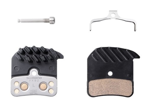 Okładziny hamulca tarczowego Shimano H03C metaliczne/radiator