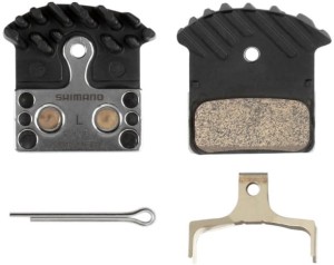 Okładziny hamulca tarczowego Shimano J04C metaliczne/radiator