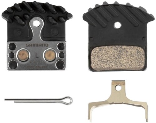 Okładziny hamulca tarczowego Shimano J04C metaliczne/radiator