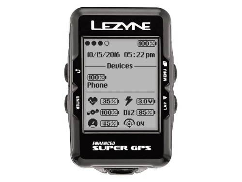 Licznik rowerowy Lezyne Super GPS HR Loaded
